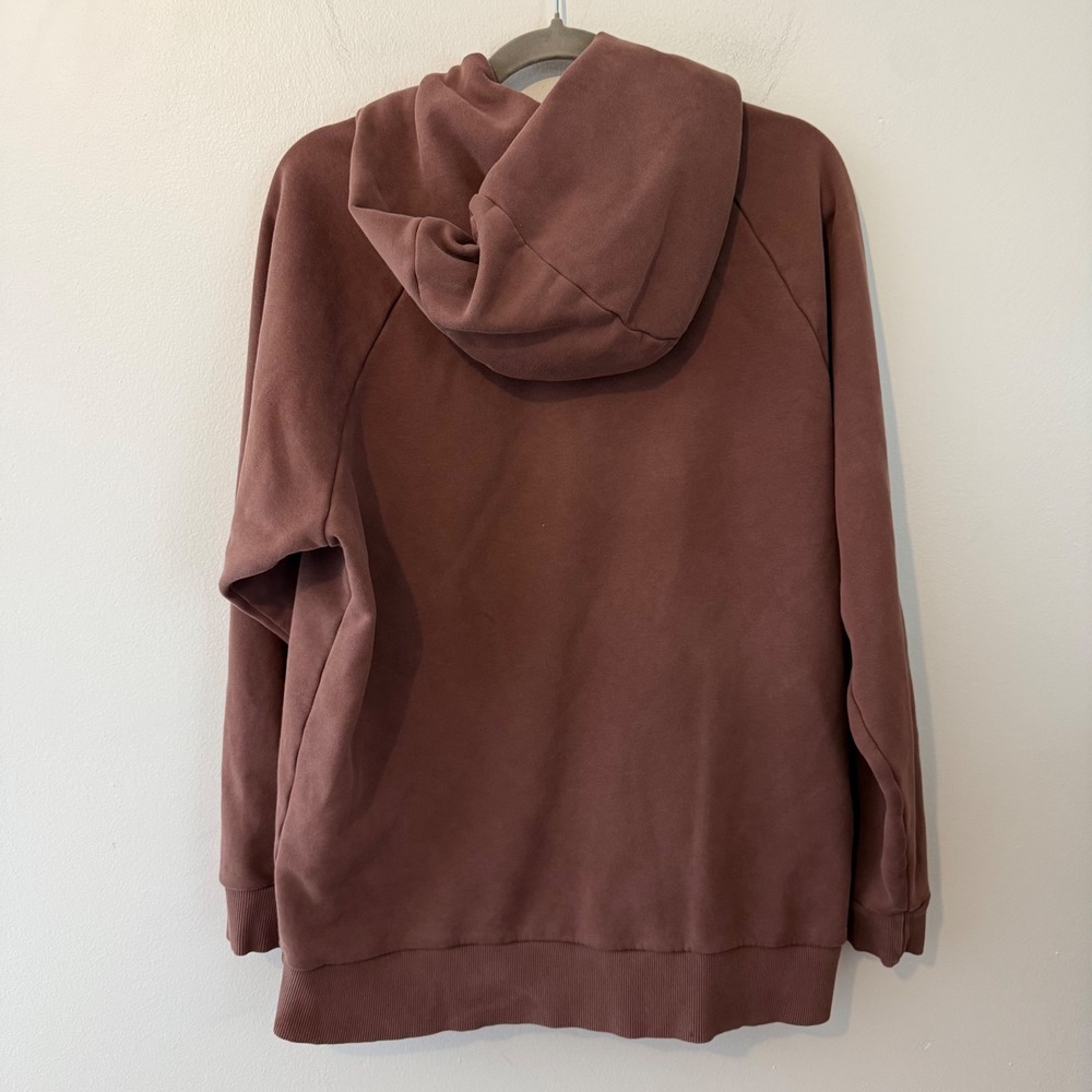 Vuori women's Restore Hoodie in Sedona Brown oversized size medium - Picture 9 of 11